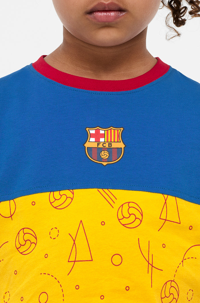 Barça figures t-shirt - Junior