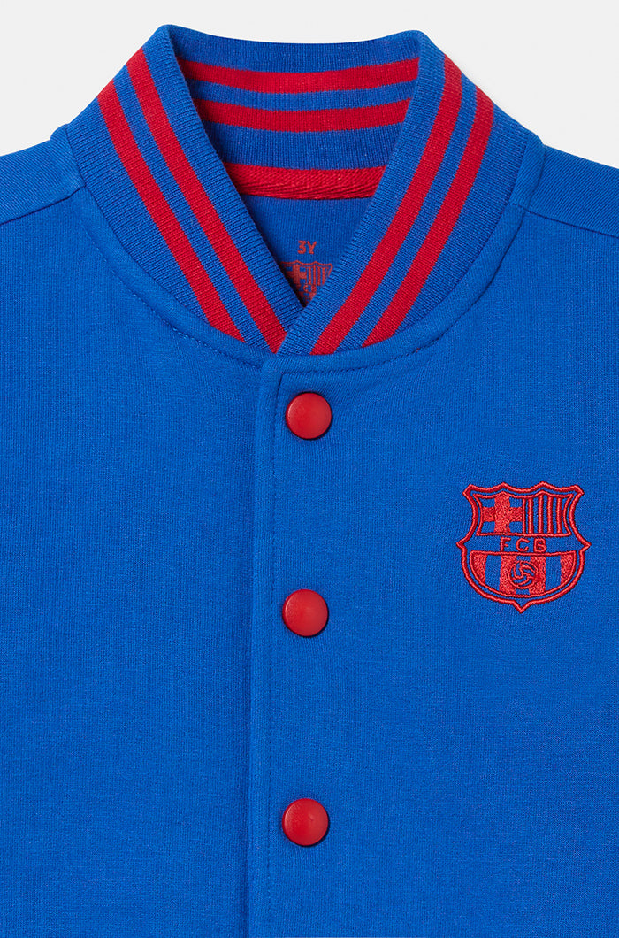 FC Barcelona Baseball Jacket - Baby