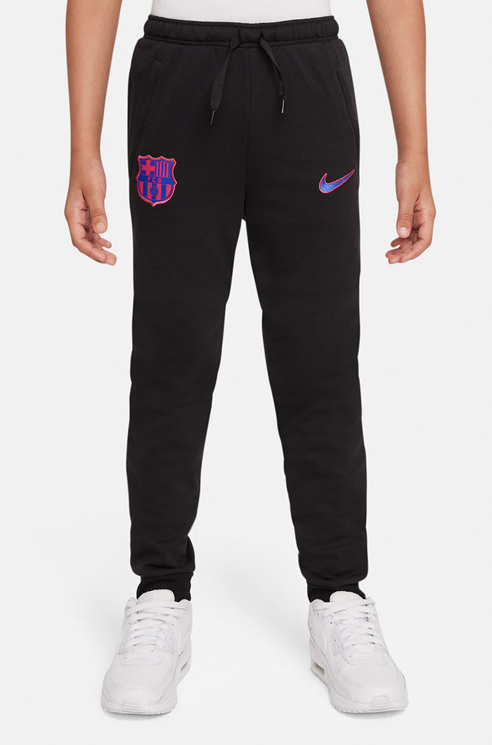 Athletic black pants Barça Nike - Junior