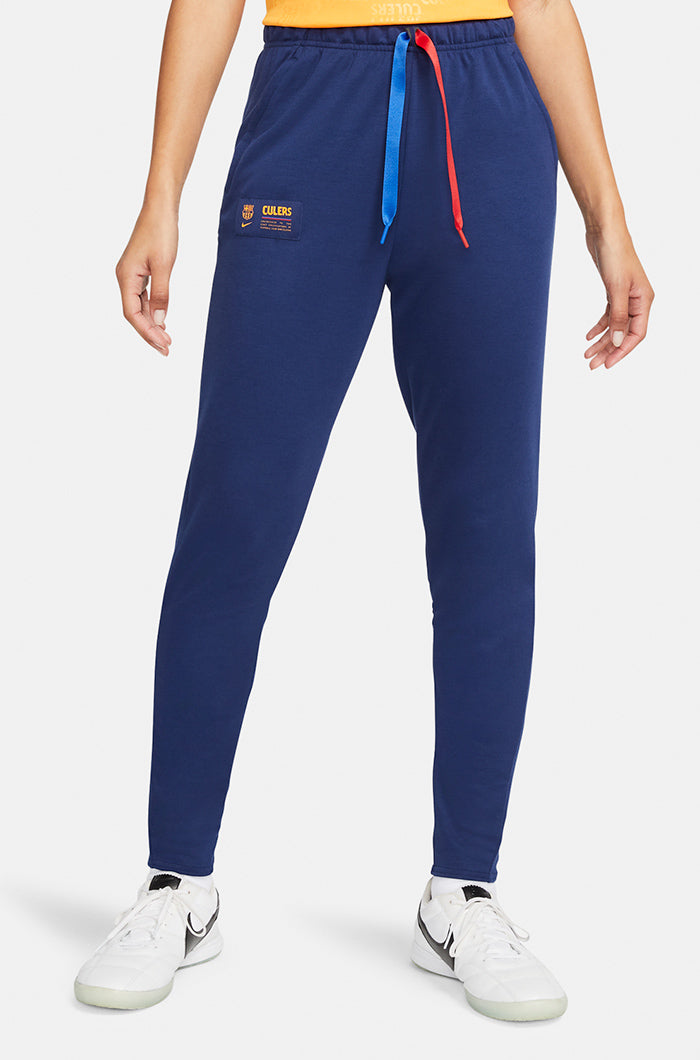 Pants Tech Blue Barça Nike - Women