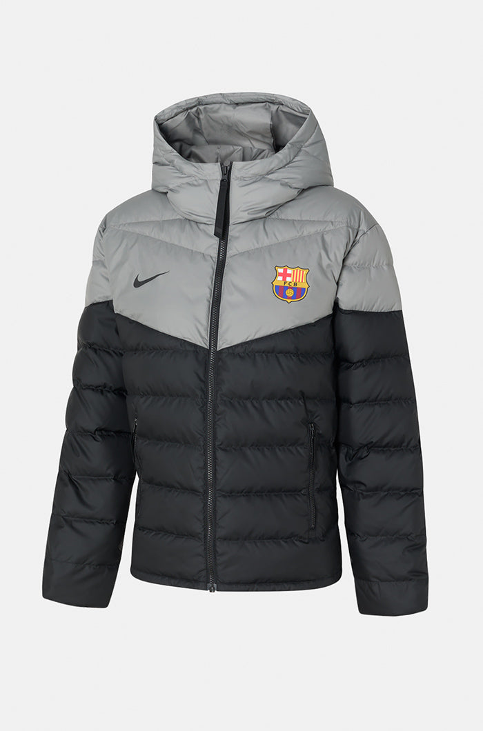 Nike fc barcelona 550 down jacket black Clearance