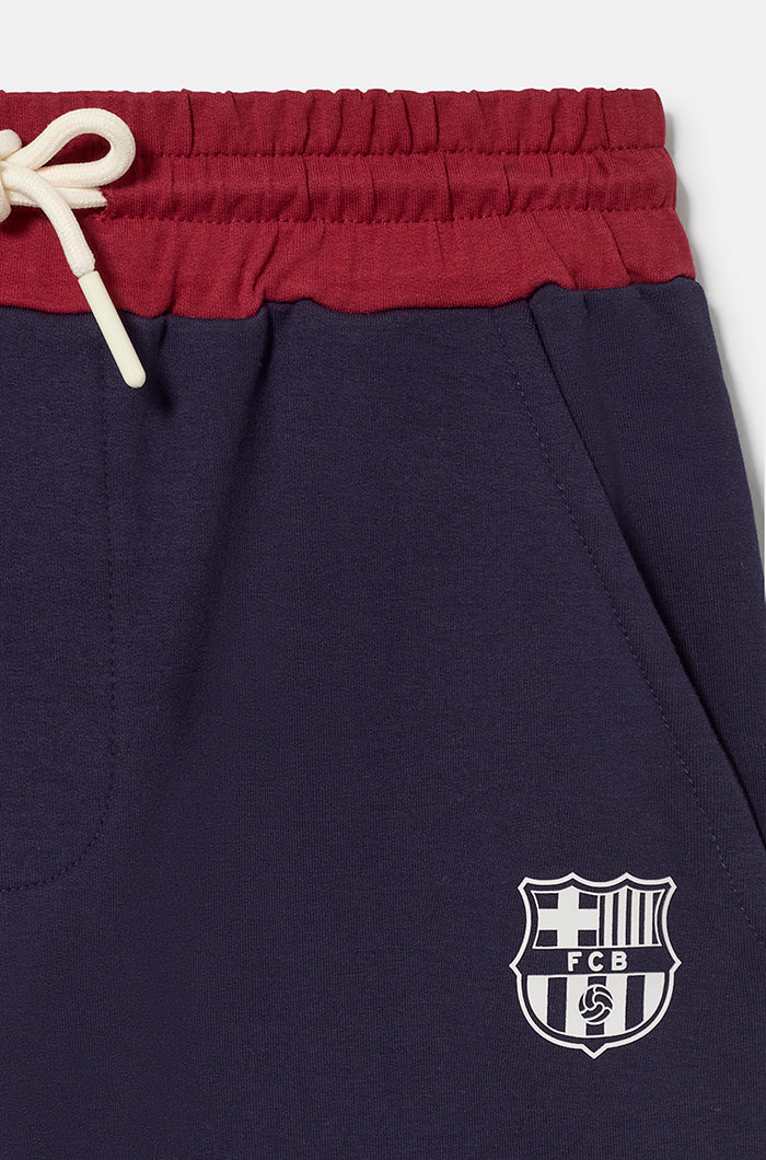 Barça bi-colour athletic pants – Junior