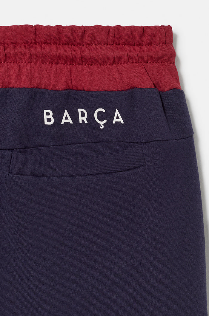 Barça bi-colour athletic pants – Junior
