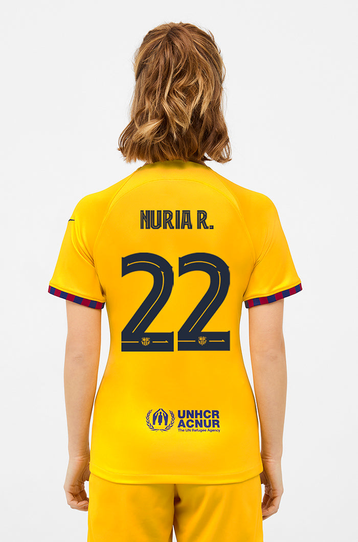 FC Barcelona fourth shirt 22/23 - Women - NURIA R. – Barça Official Store  Spotify Camp Nou