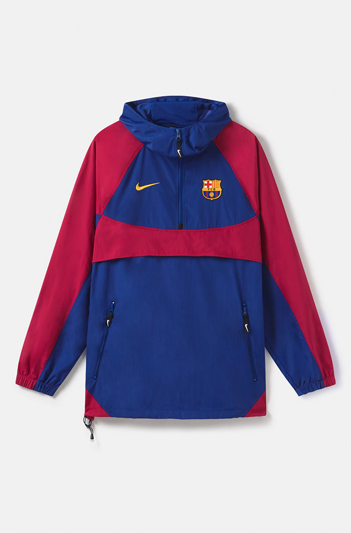 FC Barcelona waterproof blaugrana jacket Barça Official Spotify Camp Nou