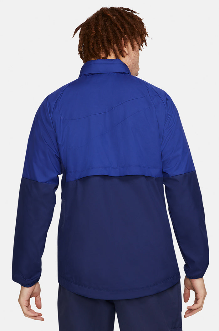 FC Barcelona blue waterproof jacket