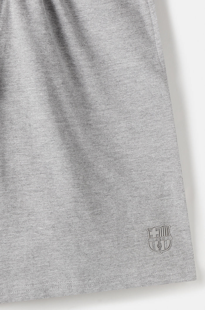 FC Barcelona grey Bermuda shorts