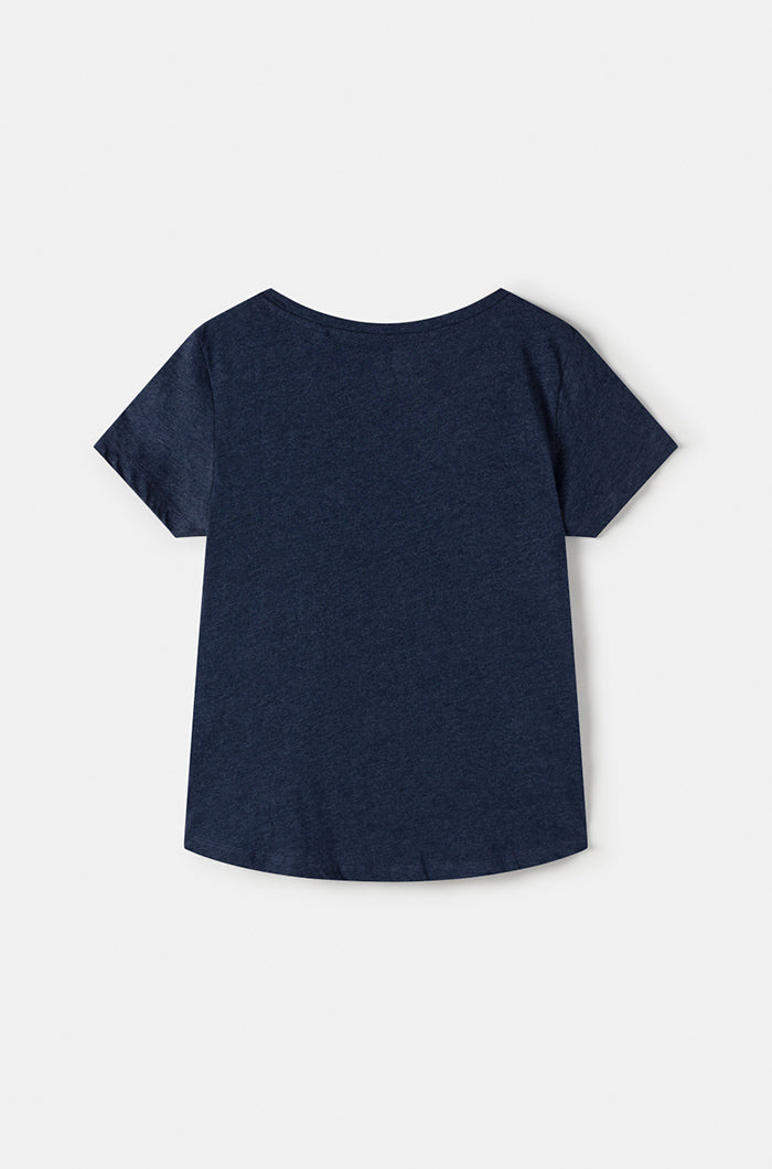 “Més que un club” Shirt – Denim blue