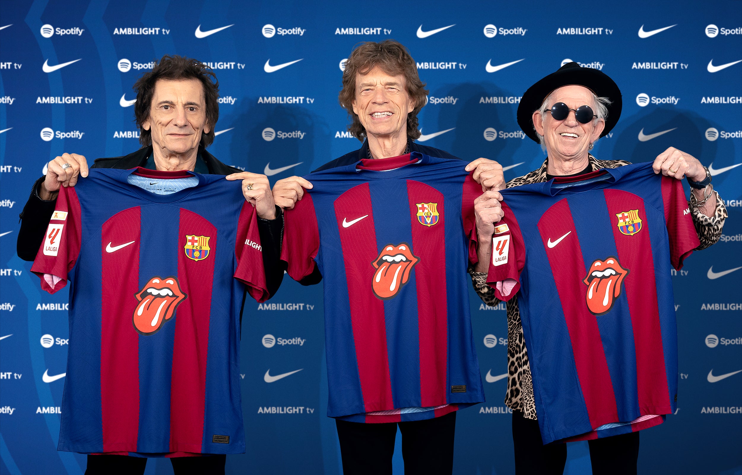 Limited edition Rolling Stones x FC Barcelona