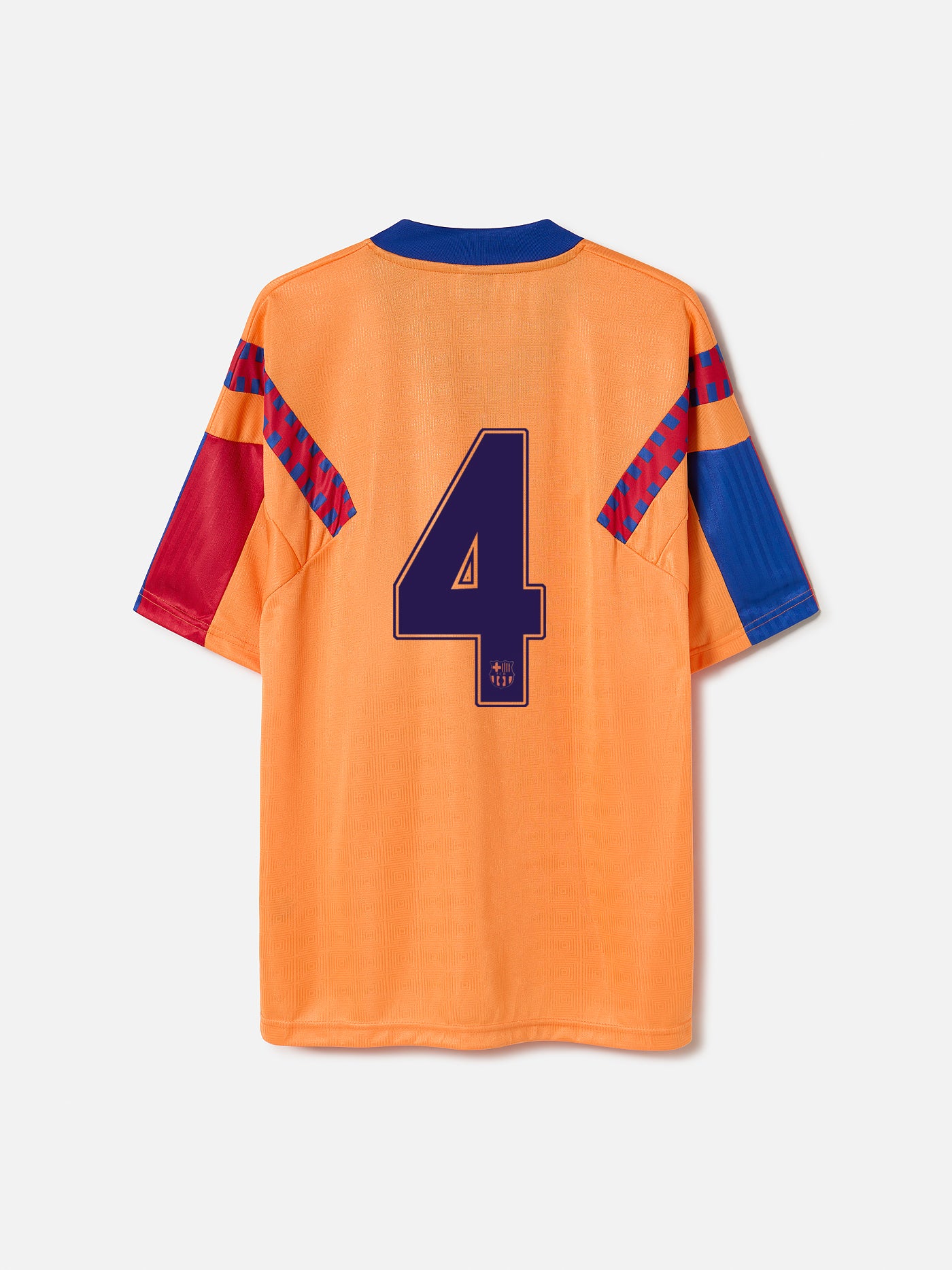 Camiseta 2ª Equipación FC Barcelona 1991-92 con dorsal 4