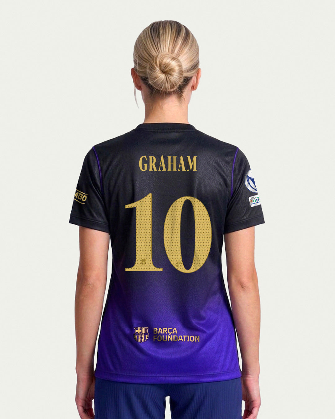 GRAHAM | UWCL Camiseta mujer segunda equipación 26/27 FC Barcelona x Kobe Bryant