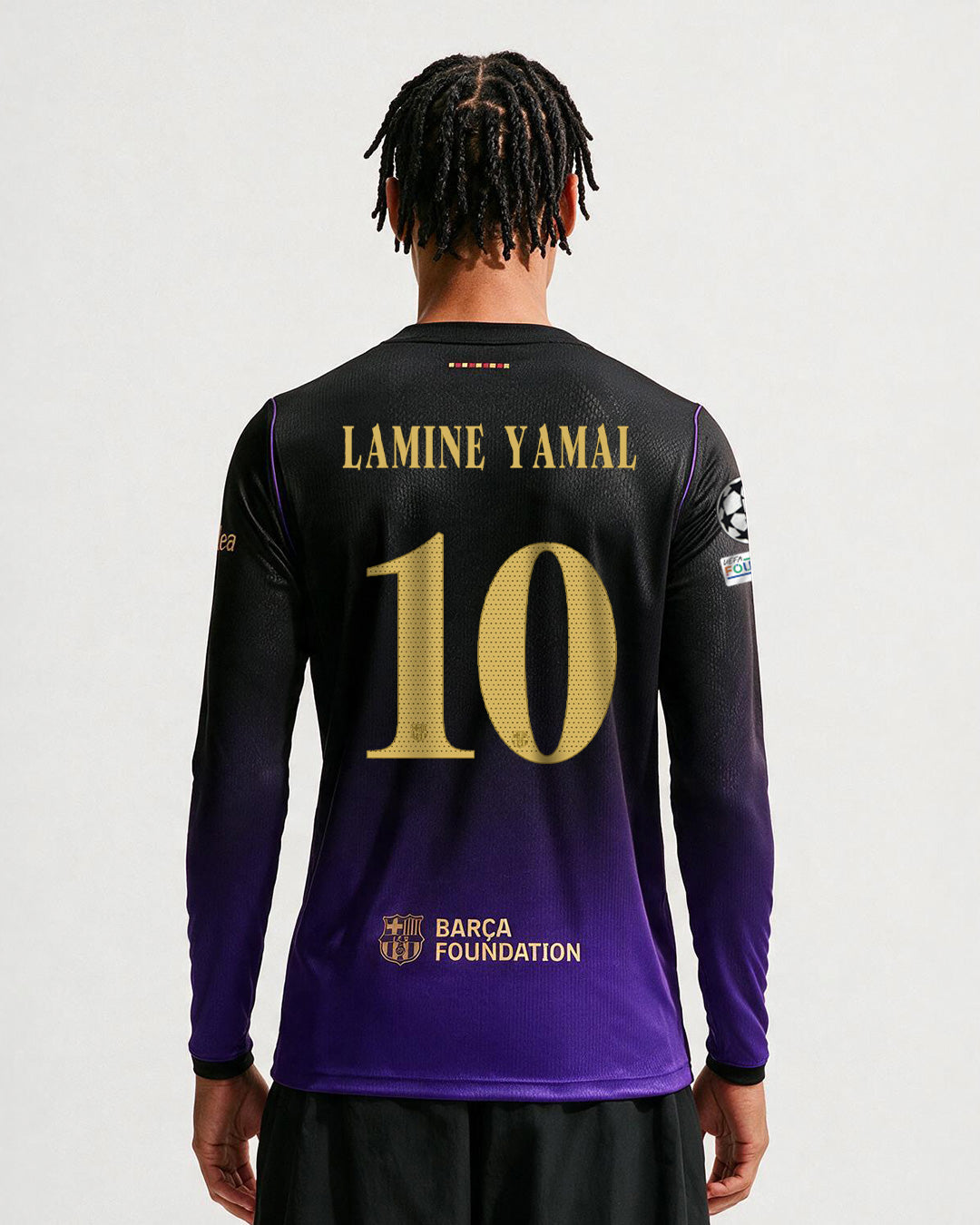 LAMINE YAMAL | UCL Maillot extérieur homme FC Barcelona x Kobe Bryant 26/27 - Long Sleeve
