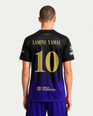 LAMINE YAMAL | UCL Camiseta hombre segunda equipación 26/27 FC Barcelona x Kobe Bryant
