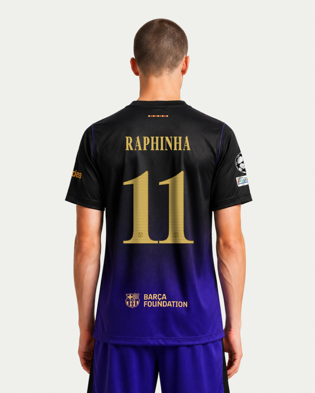 RAPHINHA | UCL Samarreta home segon equipament 26/27 FC Barcelona x Kobe Bryant