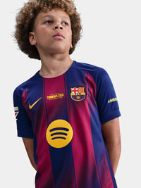 BACKHOME Junior home jersey 25/26 FC Barcelona