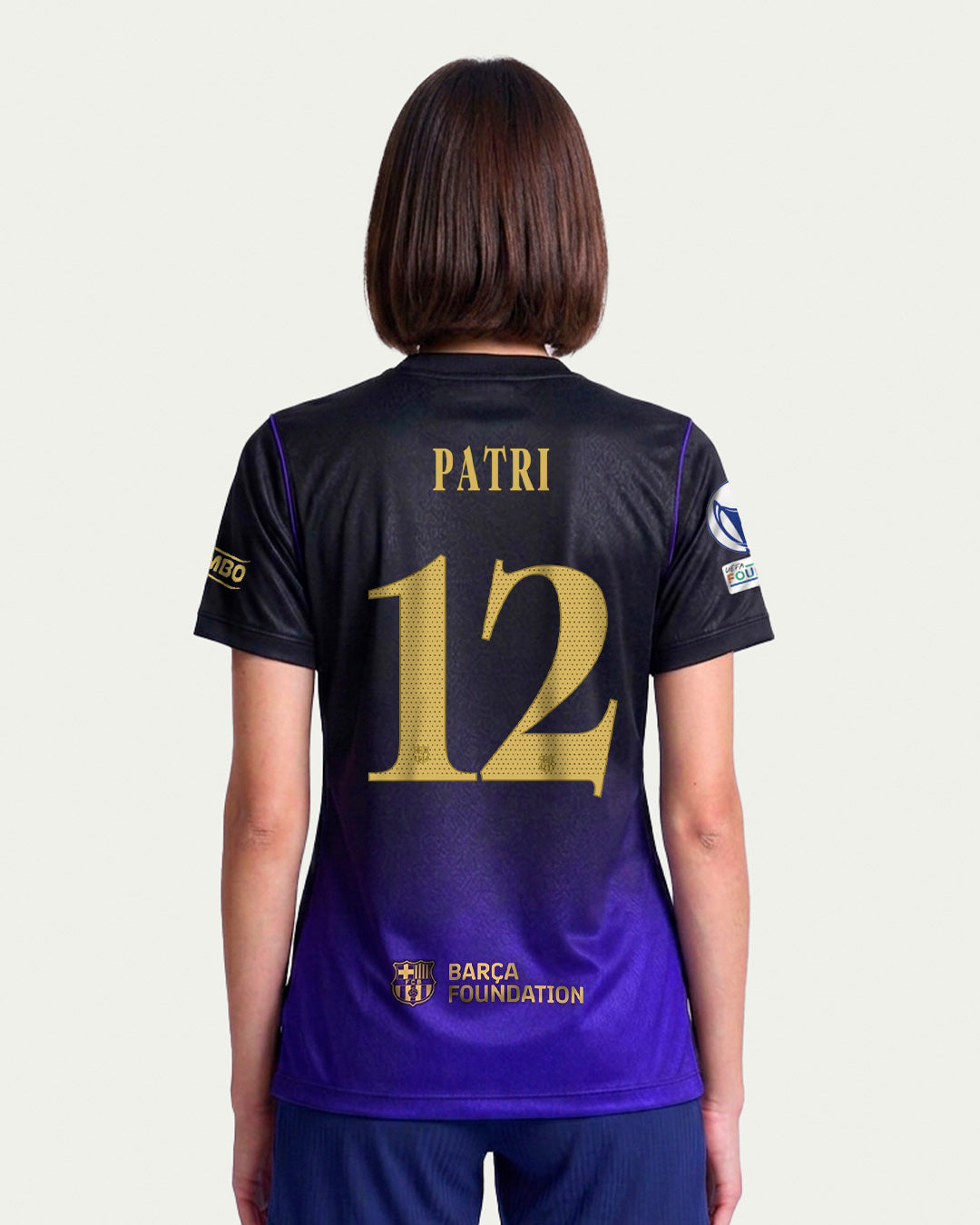 PATRI | UWCL Camiseta mujer segunda equipación 26/27 FC Barcelona x Kobe Bryant