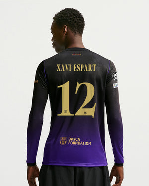 XAVI ESPART | camiseta hombre UCL de segunda equipación FC Barcelona x Kobe Bryant - Manga larga 26/27