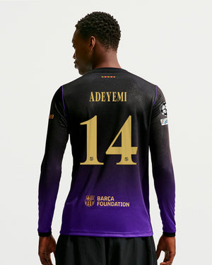 ADEYEMI | UCL Men's away jersey FC Barcelona x Kobe Bryant - Long Sleeve 26/27