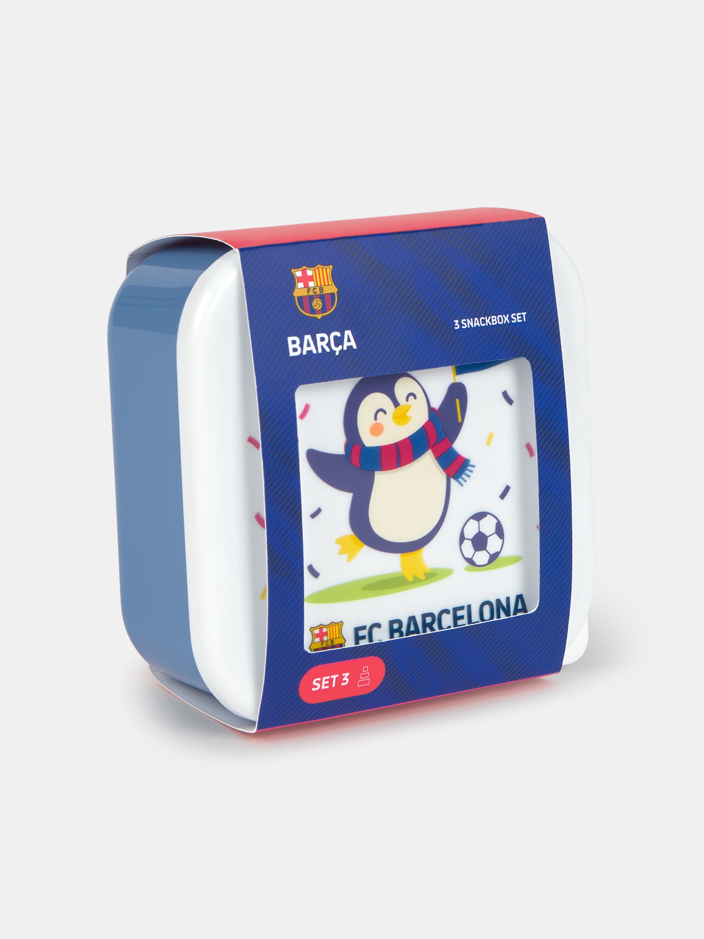 Snack Box Set 3-Piece Barça