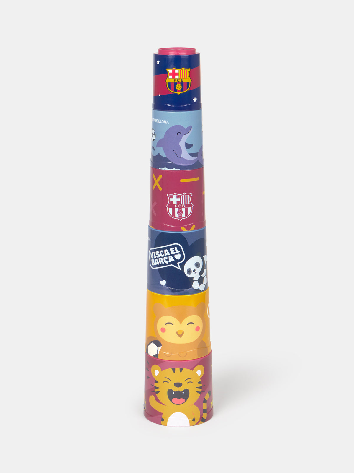 Joc de Cubs Apilables Barça