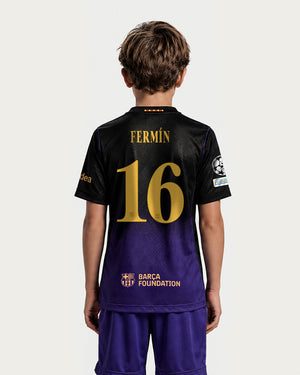 FERMÍN | UCL Samarreta junior segon equipament 26/27 FC Barcelona x Kobe Bryant