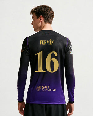 FERMÍN | UCL Camiseta hombre segunda equipación FC Barcelona x Kobe Bryant 26/27 - Long Sleeve