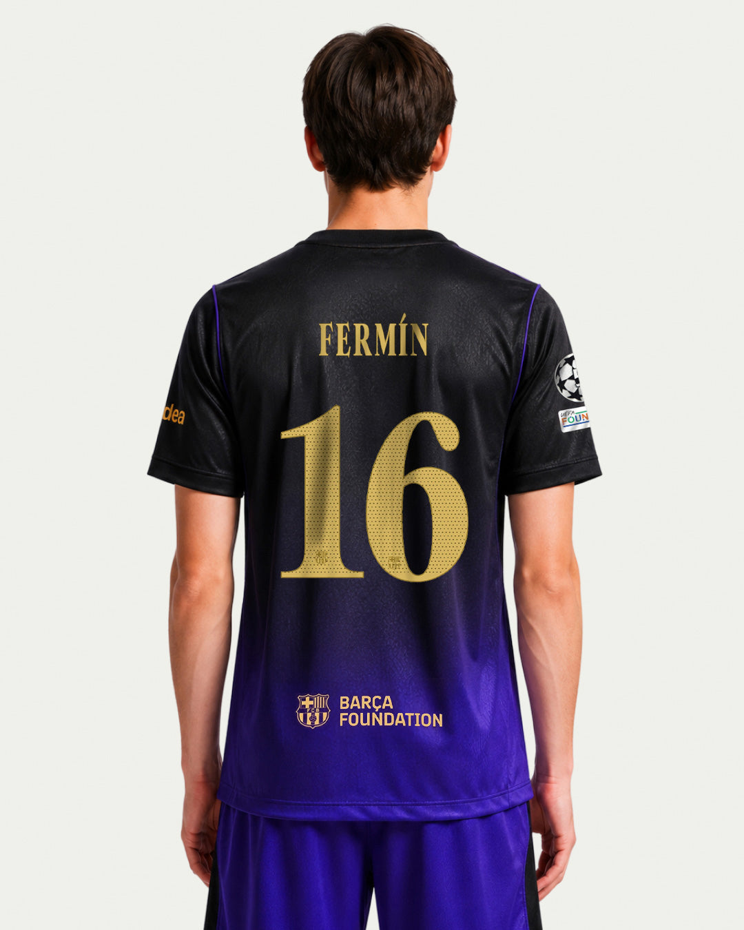 FERMÍN | UCL Maillot extérieur homme 26/27 FC Barcelona x Kobe Bryant