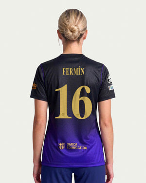 FERMÍN | UCL Maillot extérieur femme 26/27 FC Barcelona x Kobe Bryant