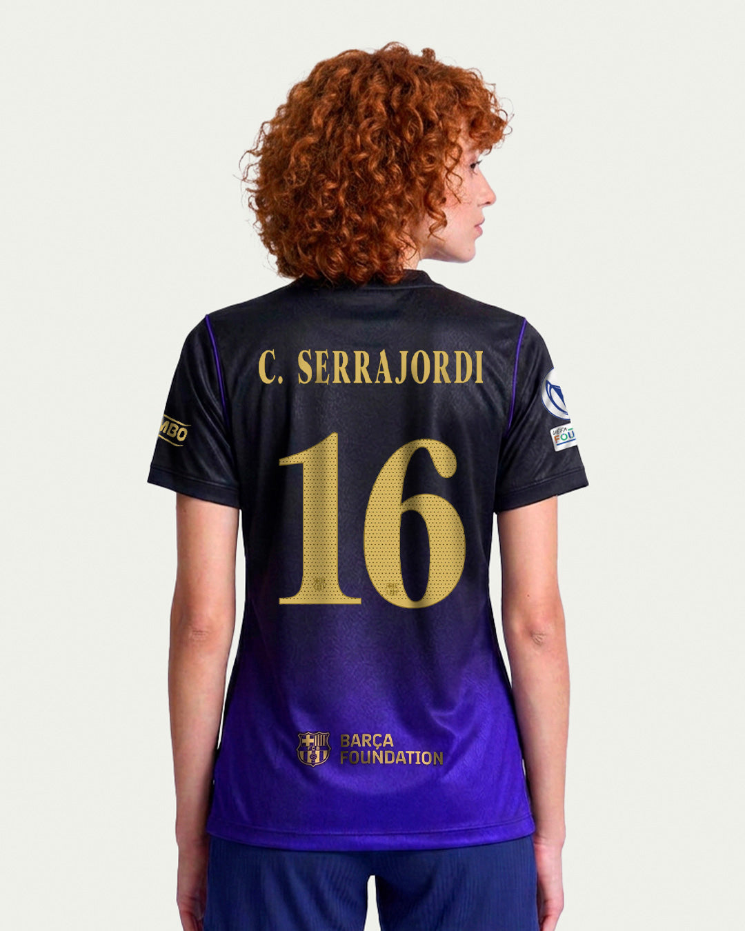 SERRAJORDI | UWCL Maillot extérieur femme 26/27 FC Barcelona x Kobe Bryant