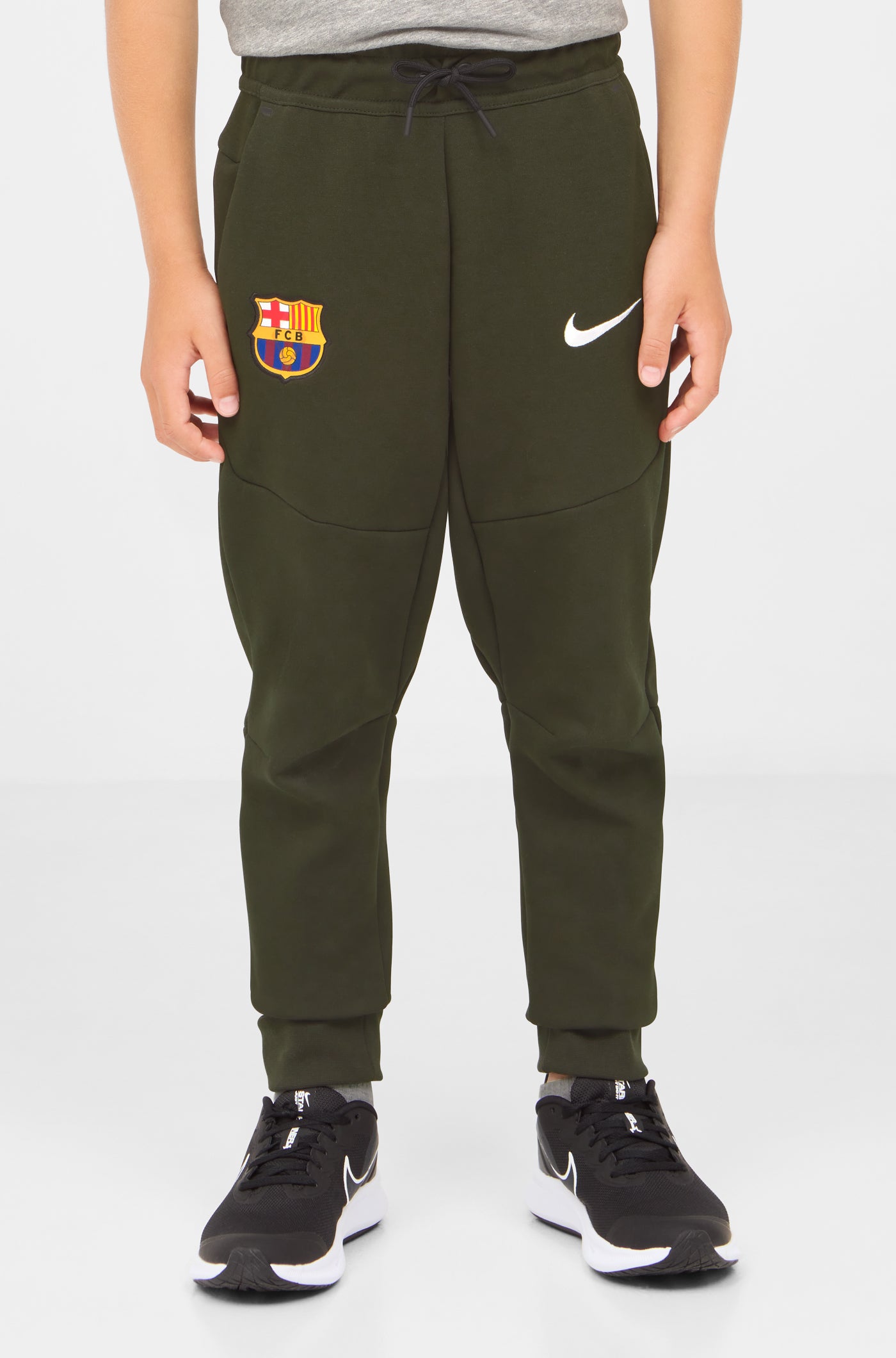Pantaló verd Barça Nike - Junior
