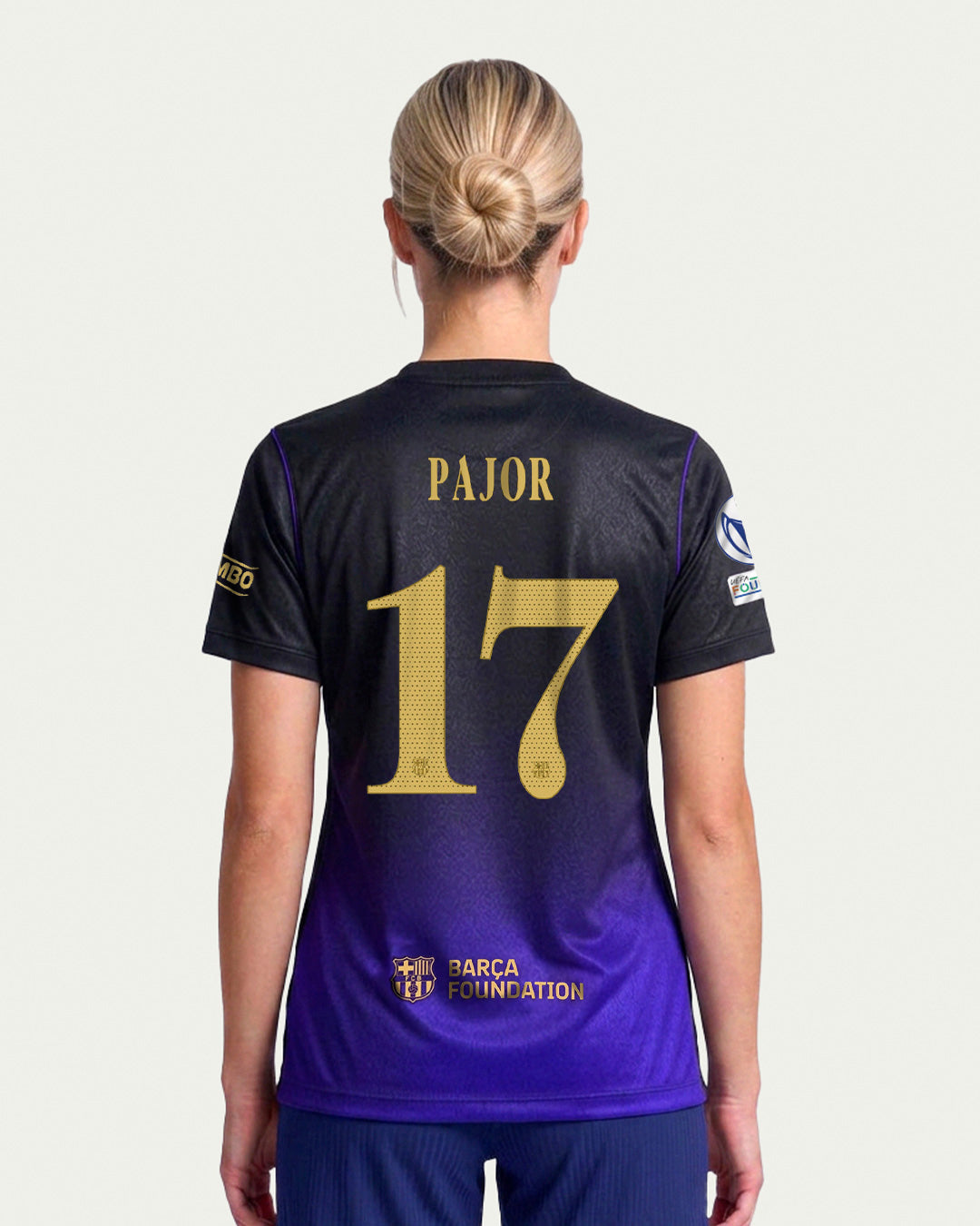 PAJOR | UWCL Camiseta mujer segunda equipación 26/27 FC Barcelona x Kobe Bryant