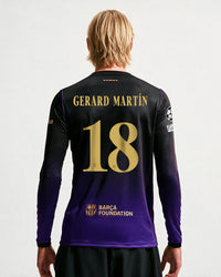 GERARD MARTIN | UCL Camiseta hombre segunda equipación FC Barcelona x Kobe Bryant 26/27 - Long Sleeve