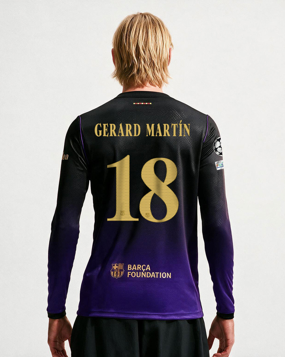 GERARD MARTIN | UCL Maillot extérieur homme FC Barcelona x Kobe Bryant 26/27 - Long Sleeve