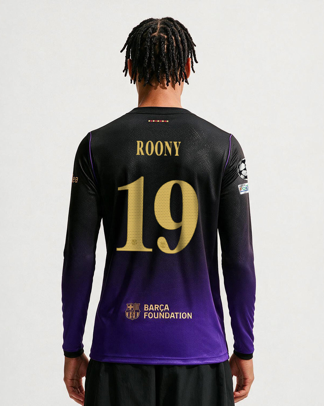 ROONY | UCL Mens away jersey FC Barcelona x Kobe Bryant 26/27 - Long Sleeve