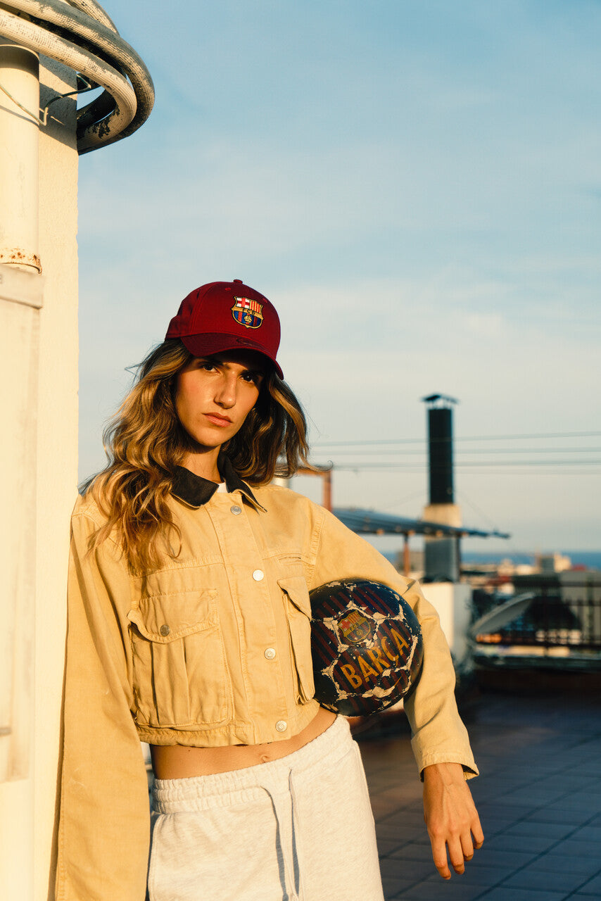 Gorra NEW ERA x FC Barcelona 9FORTY Roja Core