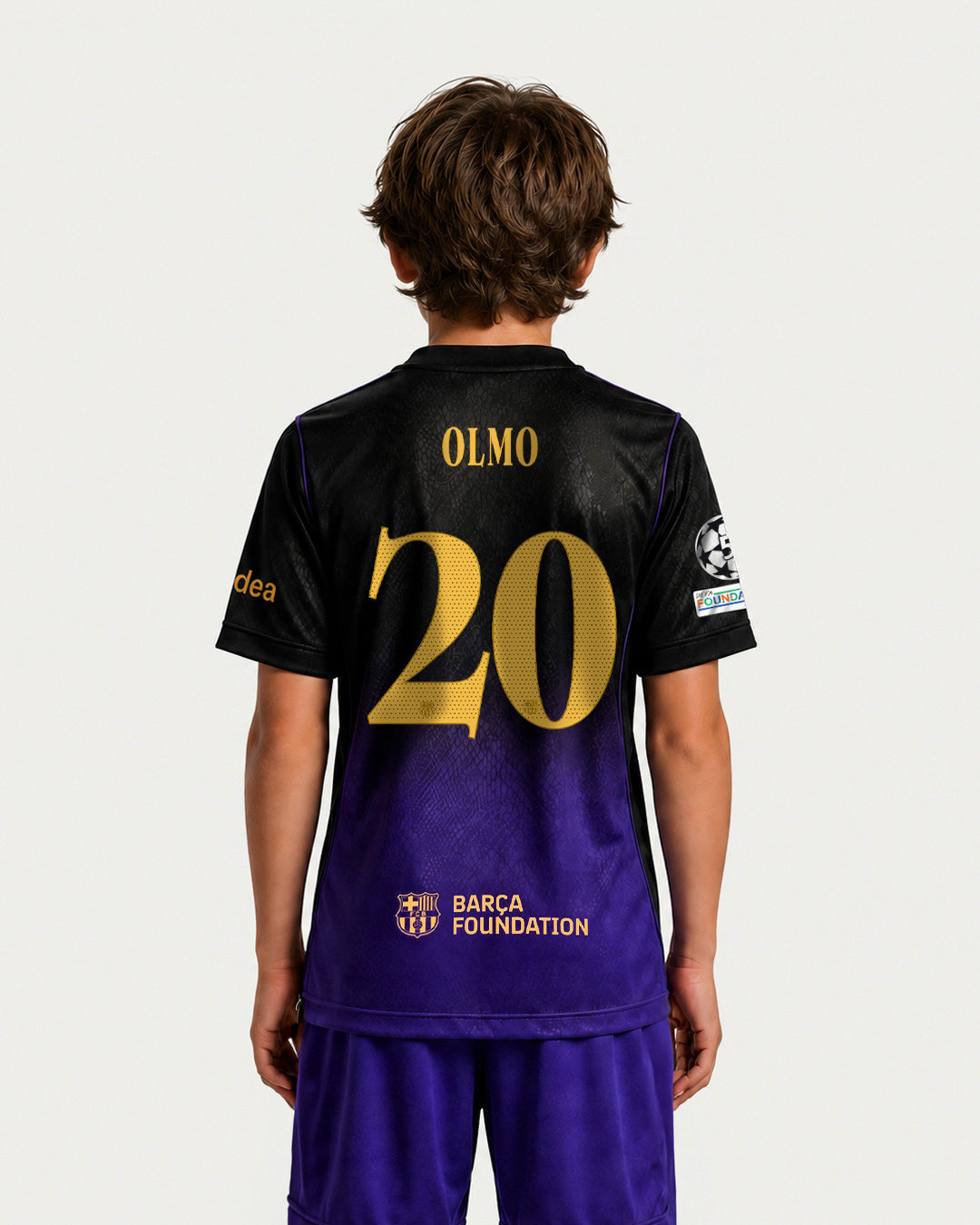 DANI OLMO | UCL Maillot extérieur junior 26/27 FC Barcelona x Kobe Bryant
