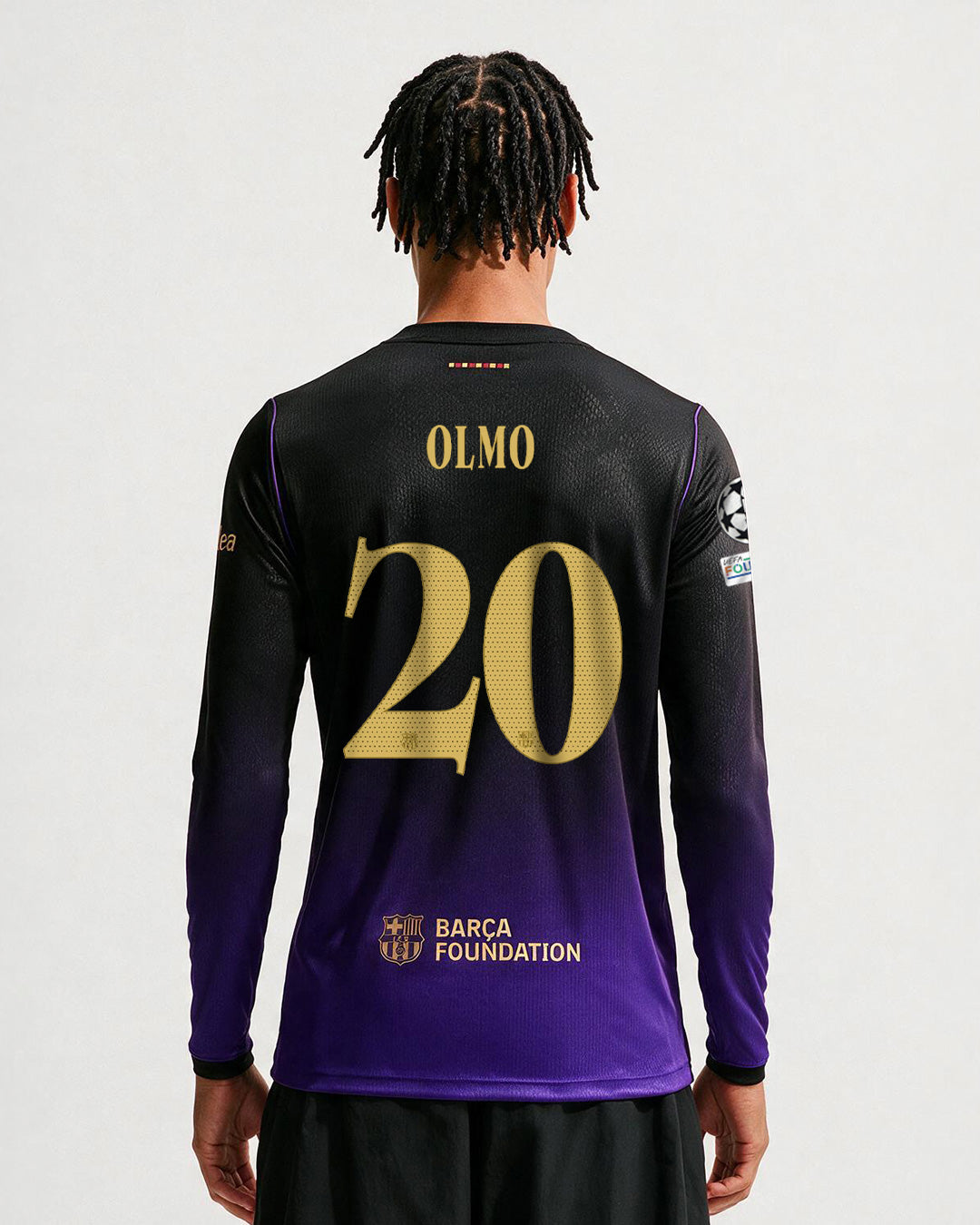 DANI OLMO | UCL Mens away jersey FC Barcelona x Kobe Bryant 26/27 - Long Sleeve