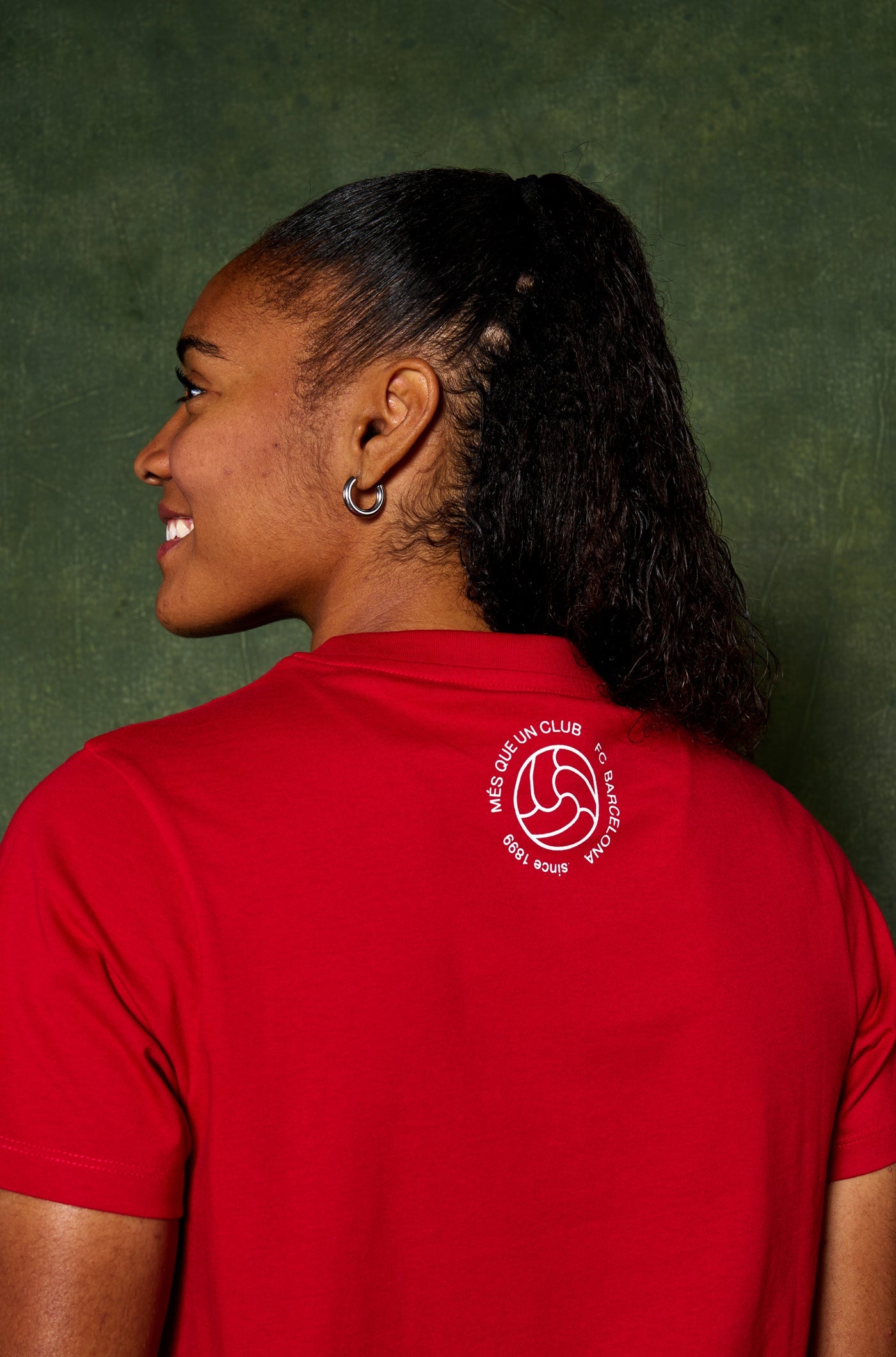 Camiseta roja Força Barça