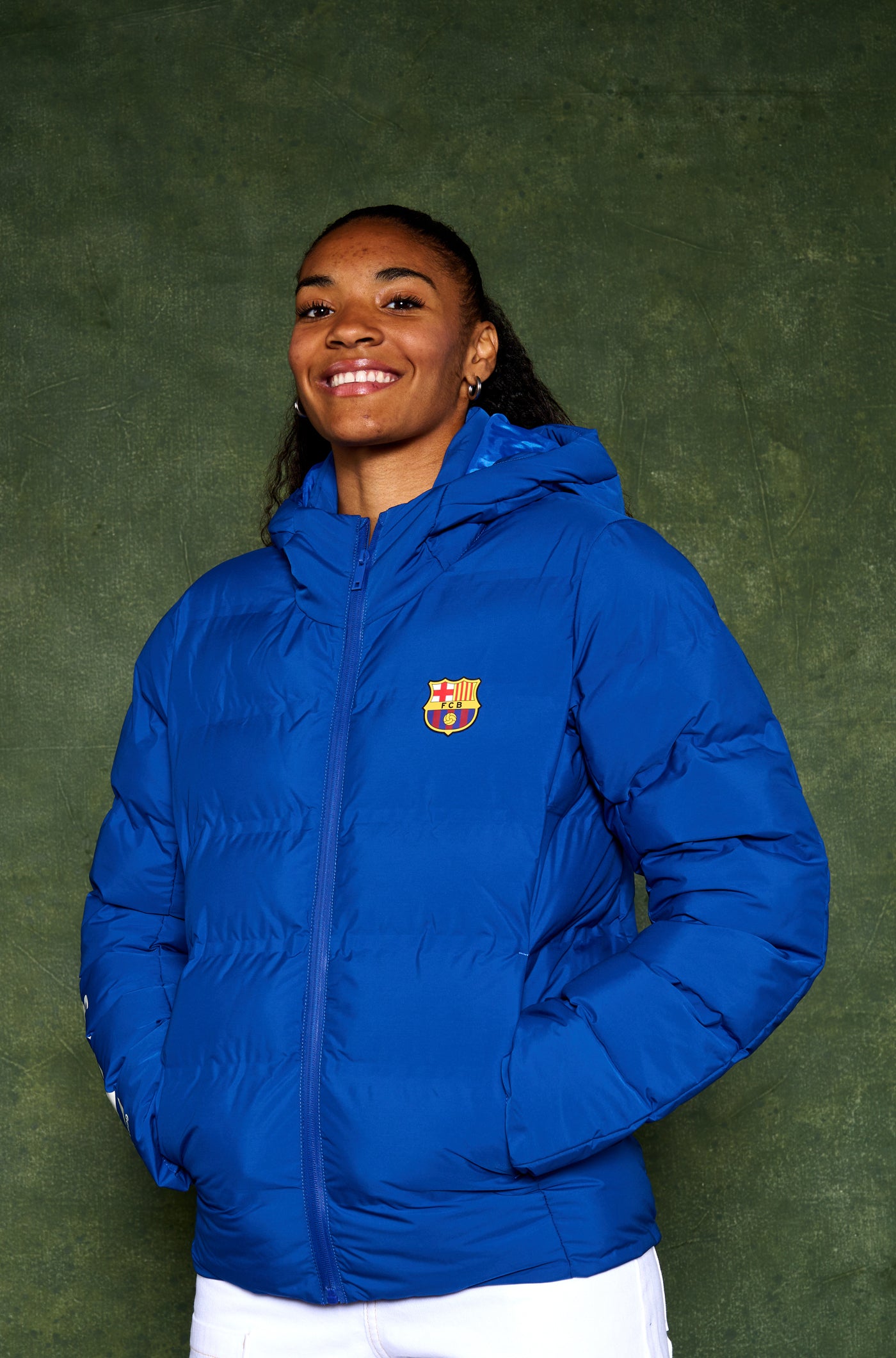 Padded coat Barça Since 1899