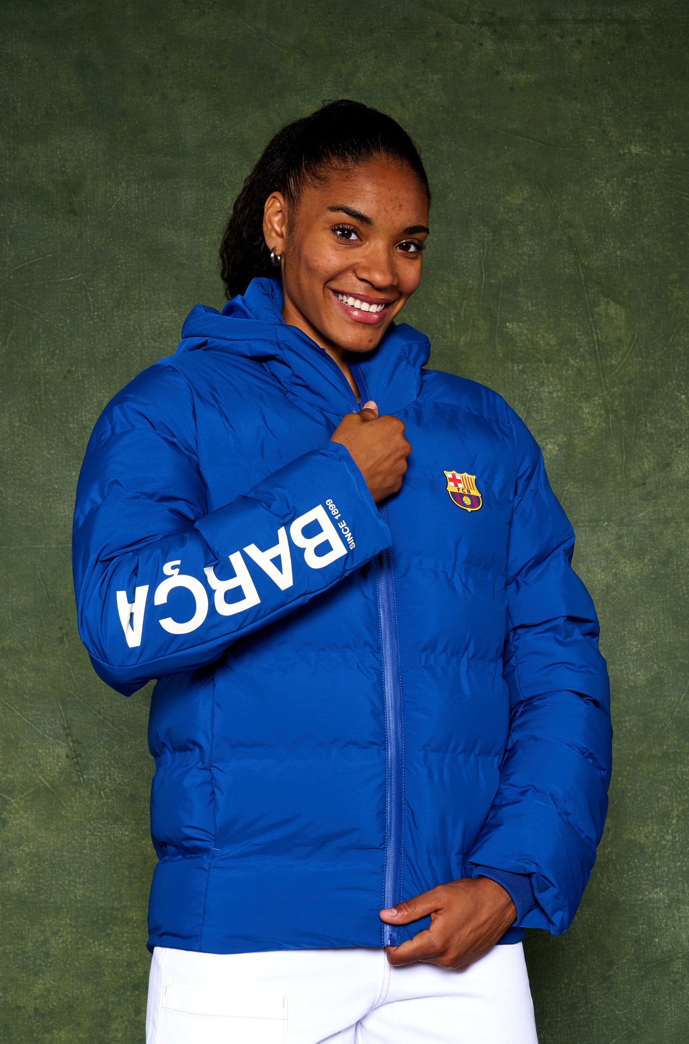 Padded coat Barça Since 1899