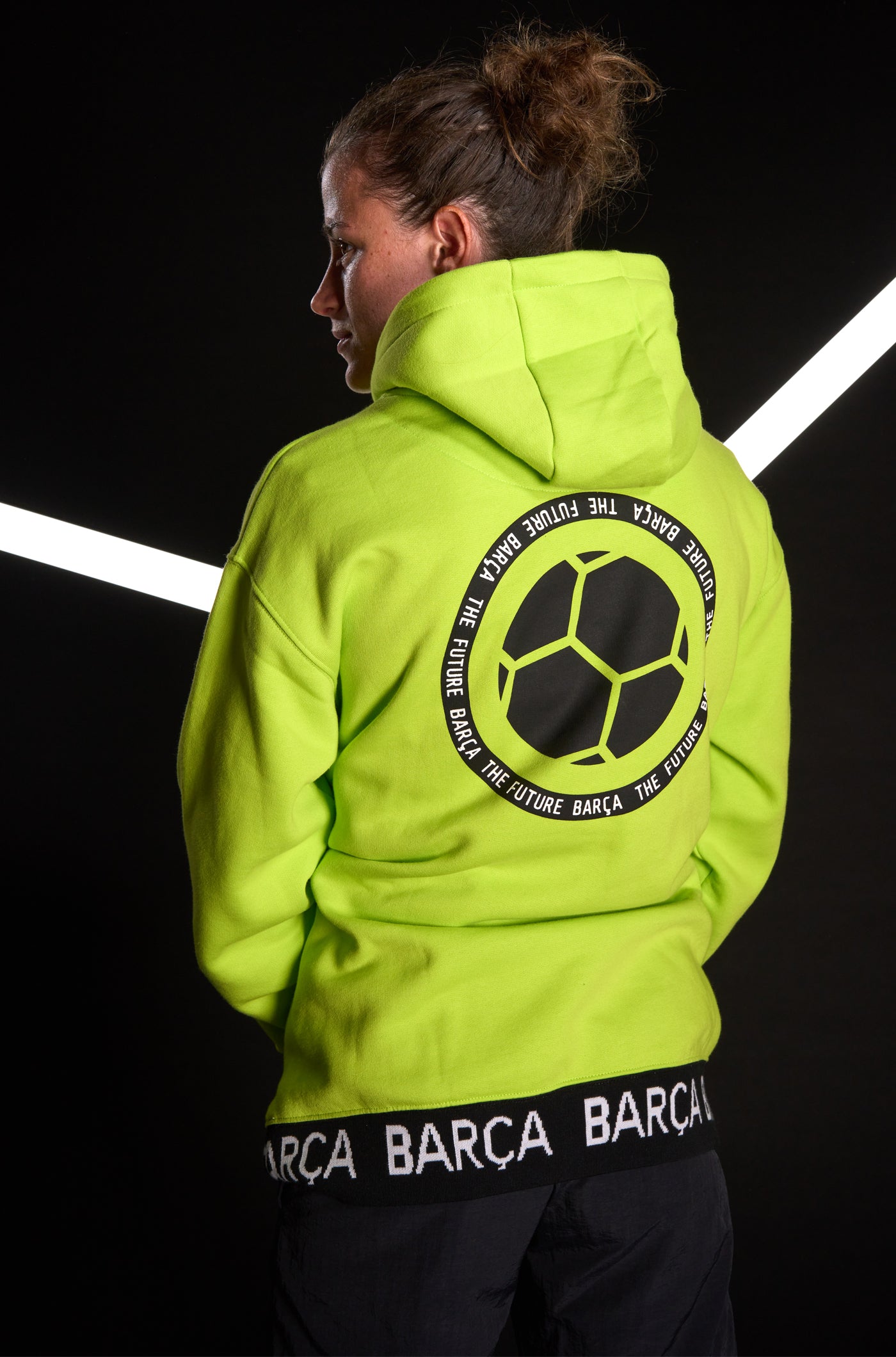 Barça lime hoodie - Numerology
