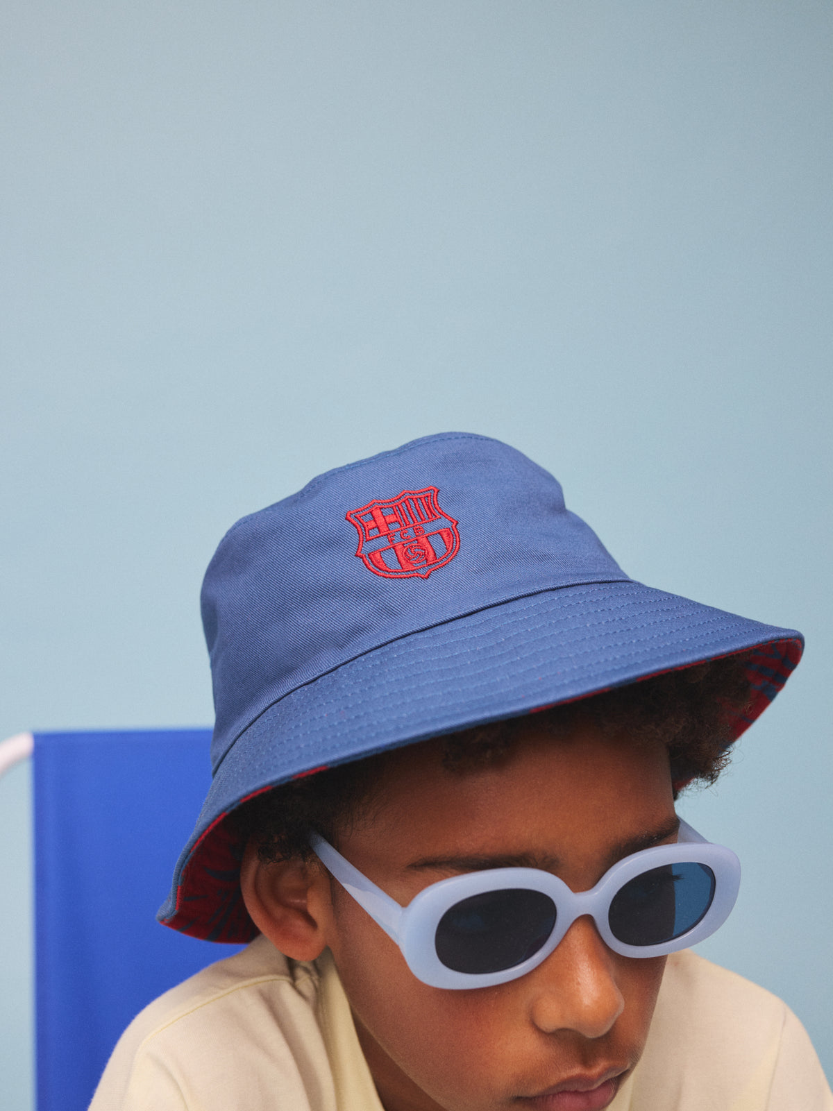 Bob réversible Beachclub Barça