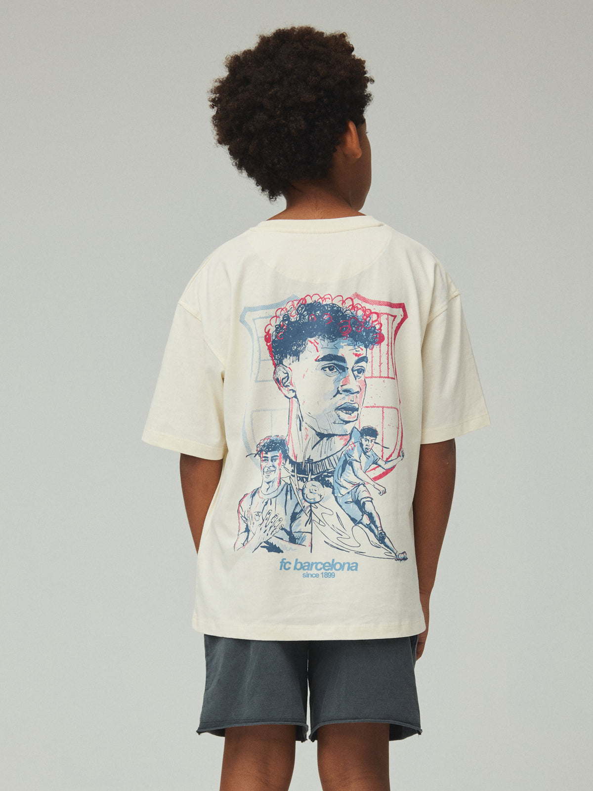 T-shirt Graphique Lamine Yamal Barça - Enfant