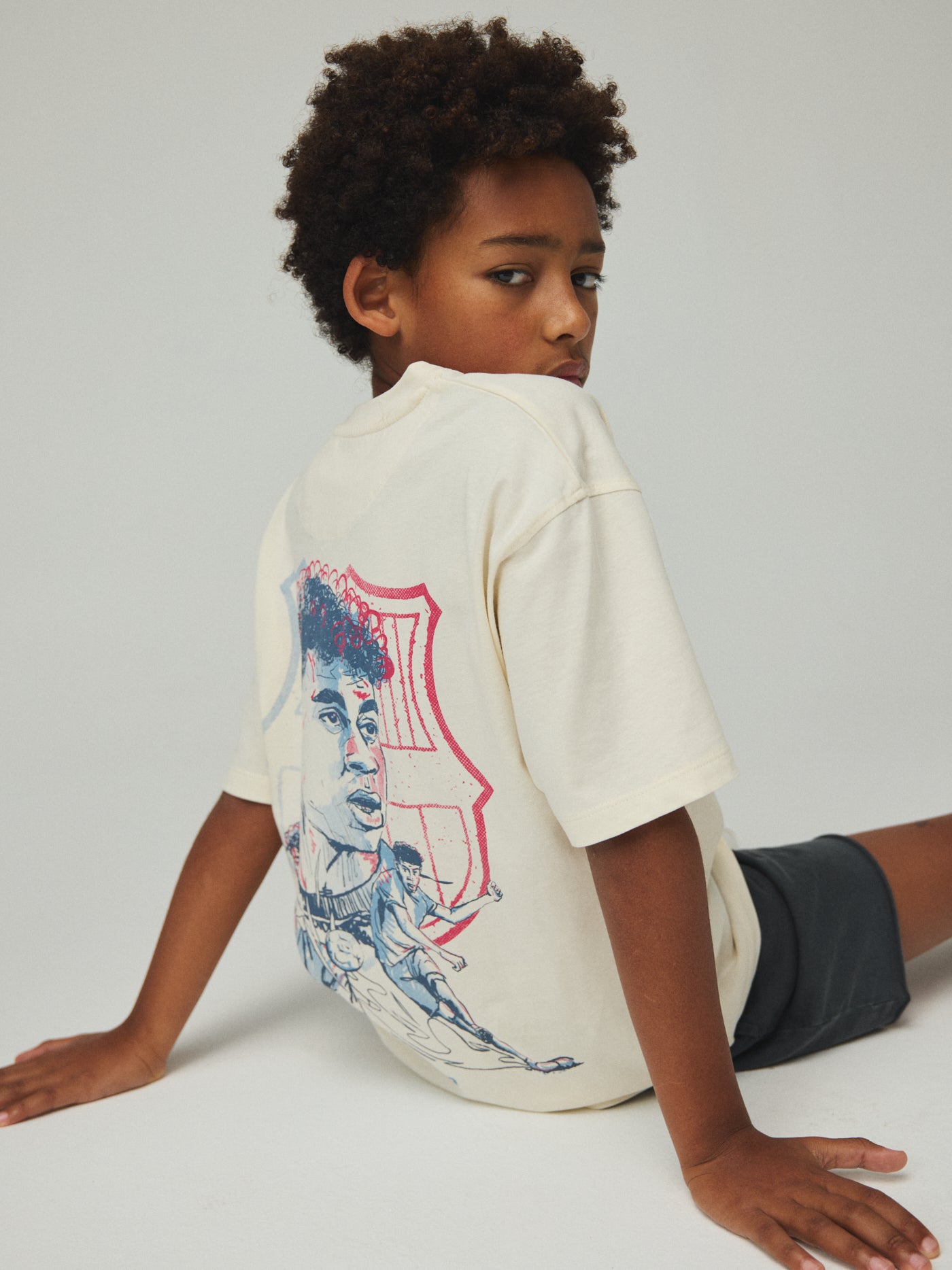 T-shirt Graphique Lamine Yamal Barça - Enfant