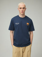 Camiseta azul marino Barça Core Anthem