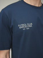 Camiseta azul marino Barça Core Anthem