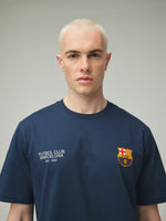 Camiseta azul marino Barça Core Anthem