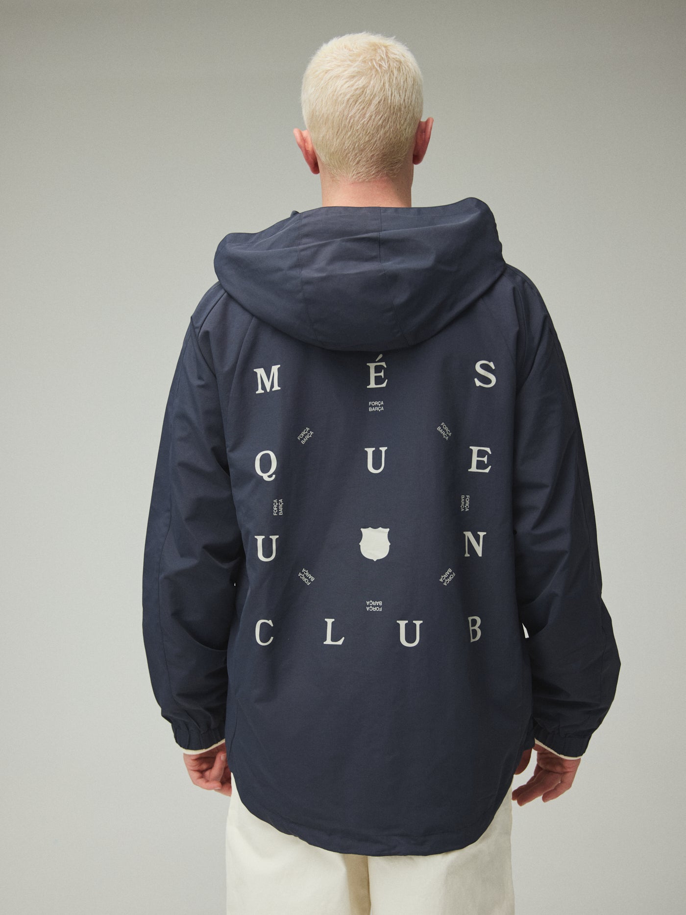 バルサ 軽量ジャケット ネイビー | FC Barcelona – Barça Official Store
