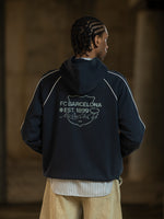 Hoodie Grey Aftermatch Barça