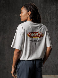 Camiseta gris clara Aftermatch Barça